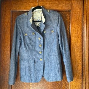 BANANA REPUBLIC Women's AMAZING button V lapel neck,  jacket. Vintage sz12